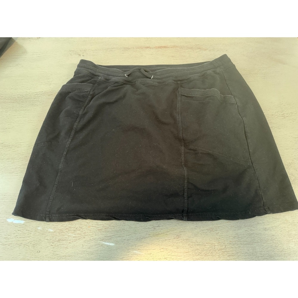 black CC SPORT skirt SKORT size plus 1X